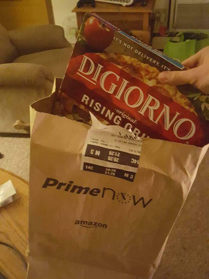 I Went And Had It Delivered Anyway.