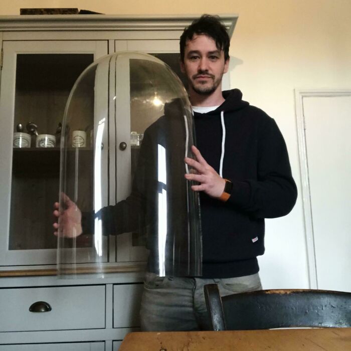 The Biggest Victorian Glass Dome I’ve Ever Seen! Now To Find A Base For It.