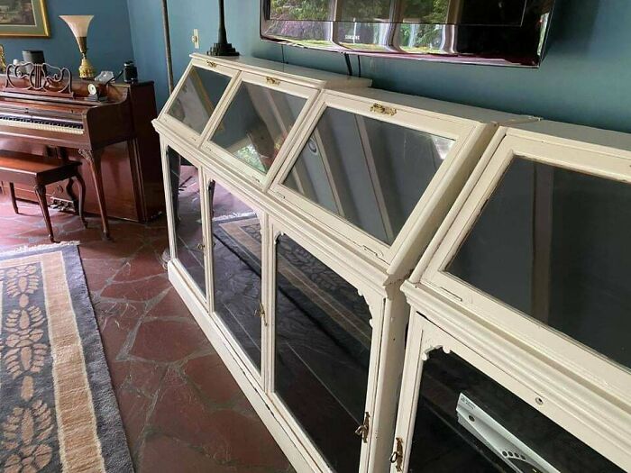 Mid 1800s Pharmacy Display Cases That Made Their Way Across The Pond.