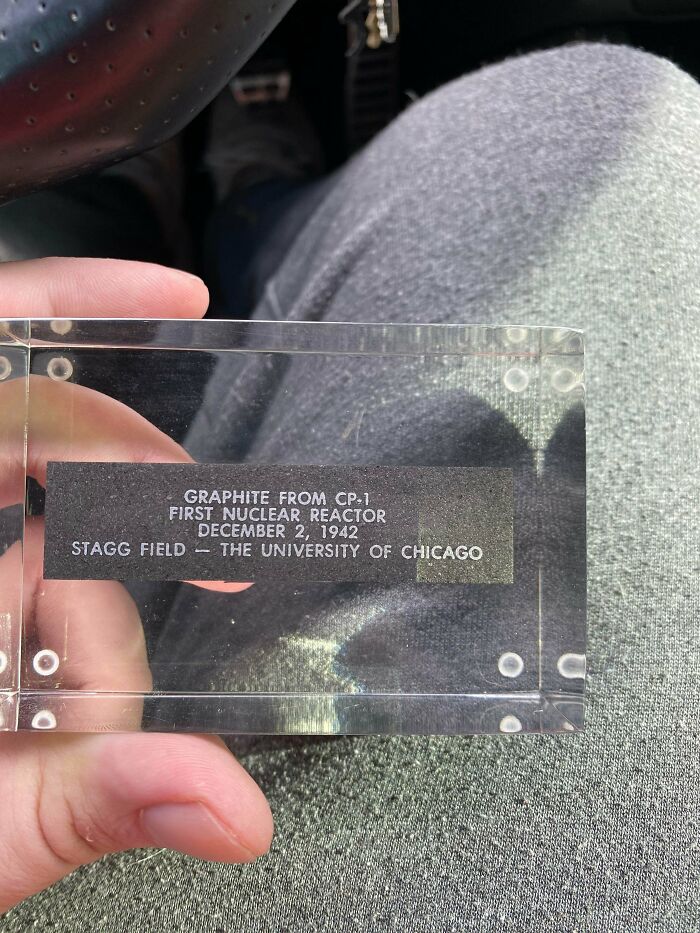 Garage Sale Find. Seems Super Neat. Cp-1 (Chicago Pile) Nuclear Reactor. 1942. Predates The Manhattan Project