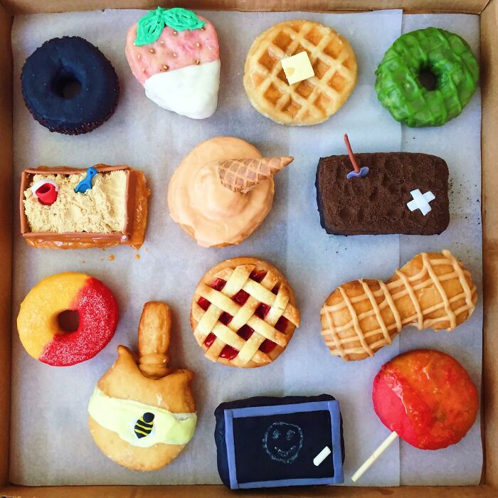 Homemade Experimental Donuts.