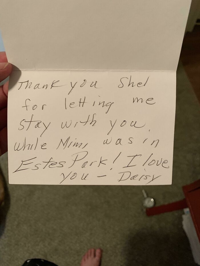 I Get A Note From My Grandmas Dog Every Time I Dogsit