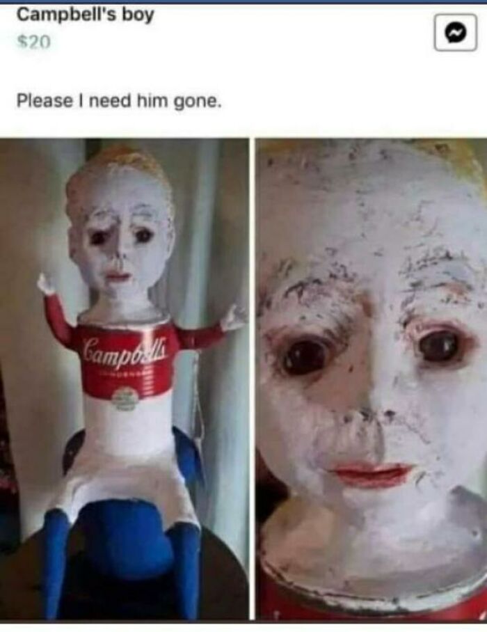 His Face Is The Thing Of Nightmares