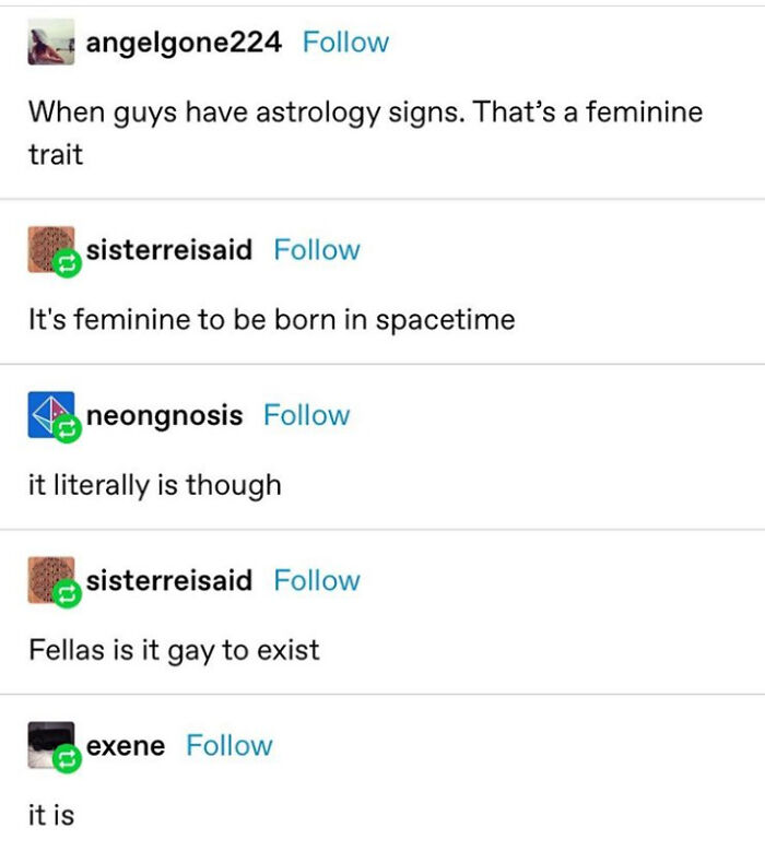 Is It Gay To Have Have An Astrology Sign ?