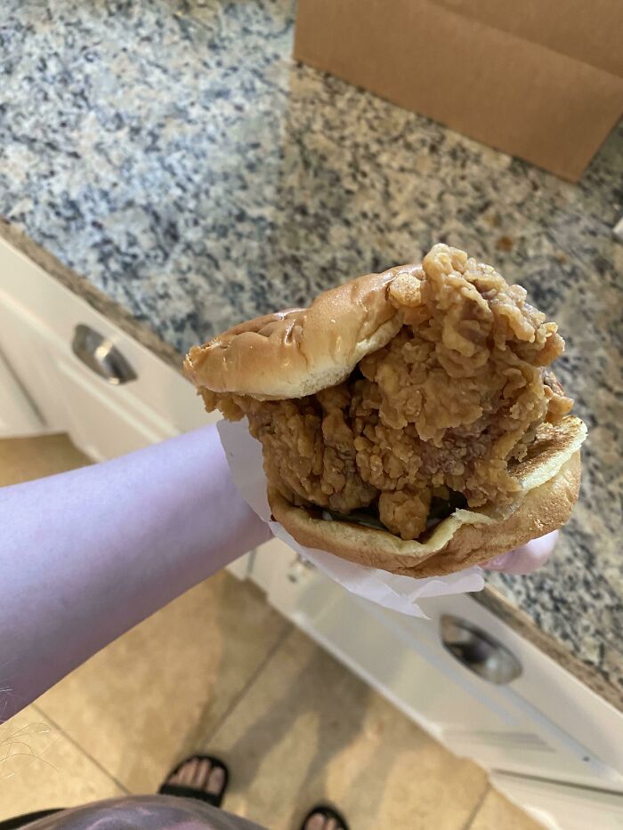 My Chicken Sandwich From Popeyes