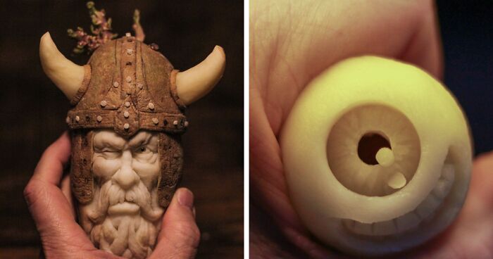 I Make Fruit And Vegetable Carvings That Are Inspired By Pop Culture, Horror, Fantasy, And More (40 Pics)
