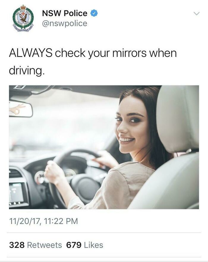 I Live In The Us, So I Don’t Know Why An Australian Police Force Is On My Twitter Feed But I’m Not Complaining