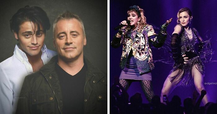 Time Affects Us All: 30 Celebrities Photoshopped Side-By-Side With Their Younger Selves By Ard Gelinck (New Pics)