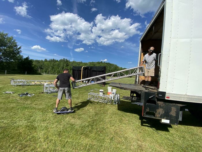 Our Head Of Production At A Local Graduation