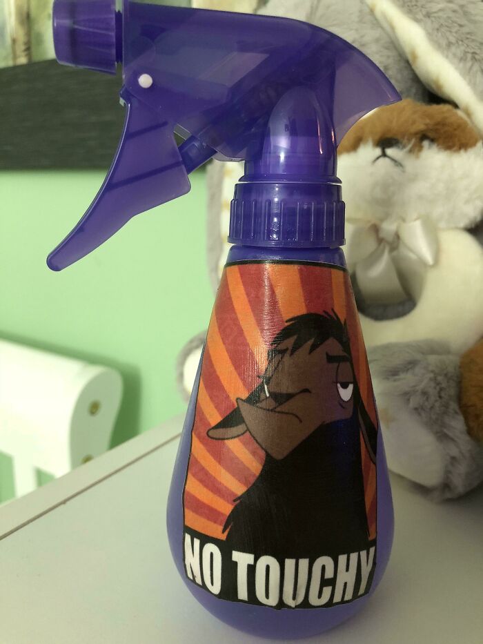 A Gift My Husband Made For Me To Use When Strangers/Family Get Too Grabby Towards My Belly Without Asking First