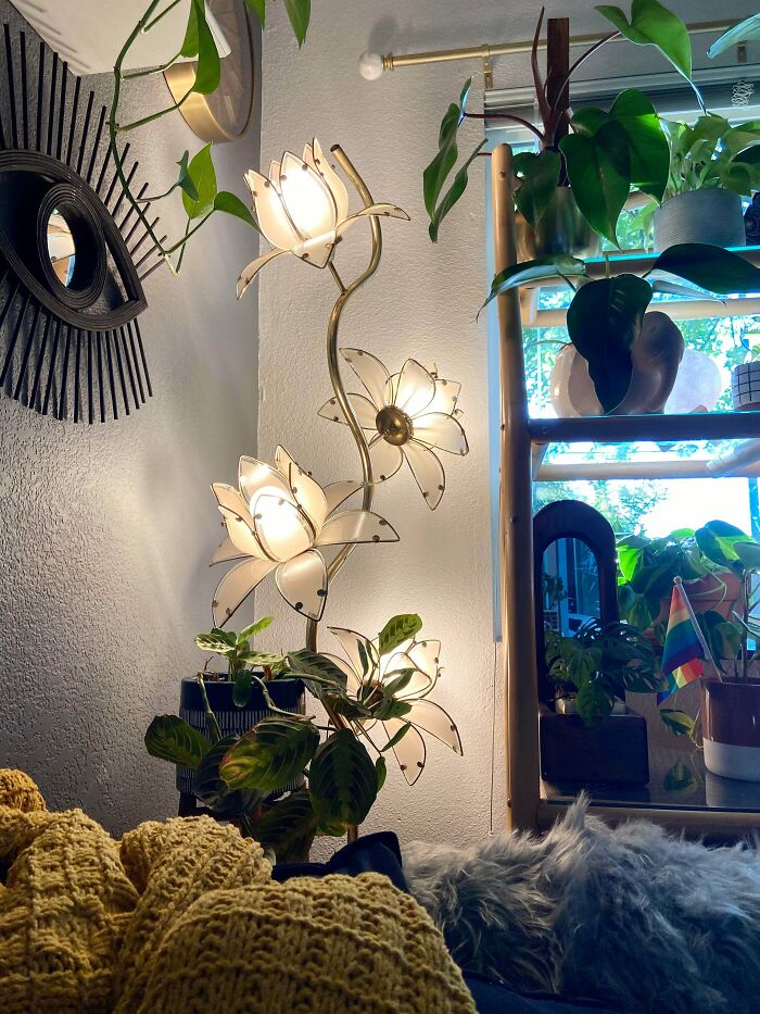 Finally Found The Thrifted Lamp Of My Dreams. My White Whale