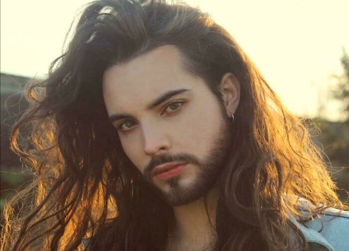 Hiya! Here's A Rare Picture Of Me With My Hair Down