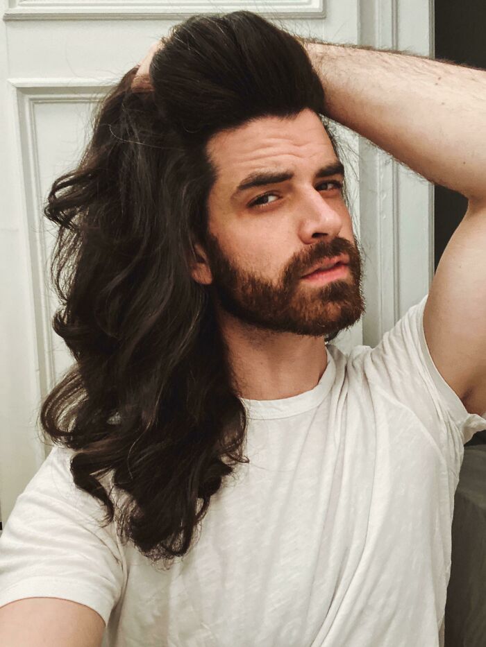 Usually Rock Curls, But Straight Is Fun Too!