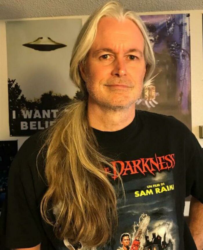 My 50 Year Old Husband’s Flow - He Had A Buzz Cut 4 Years Ago