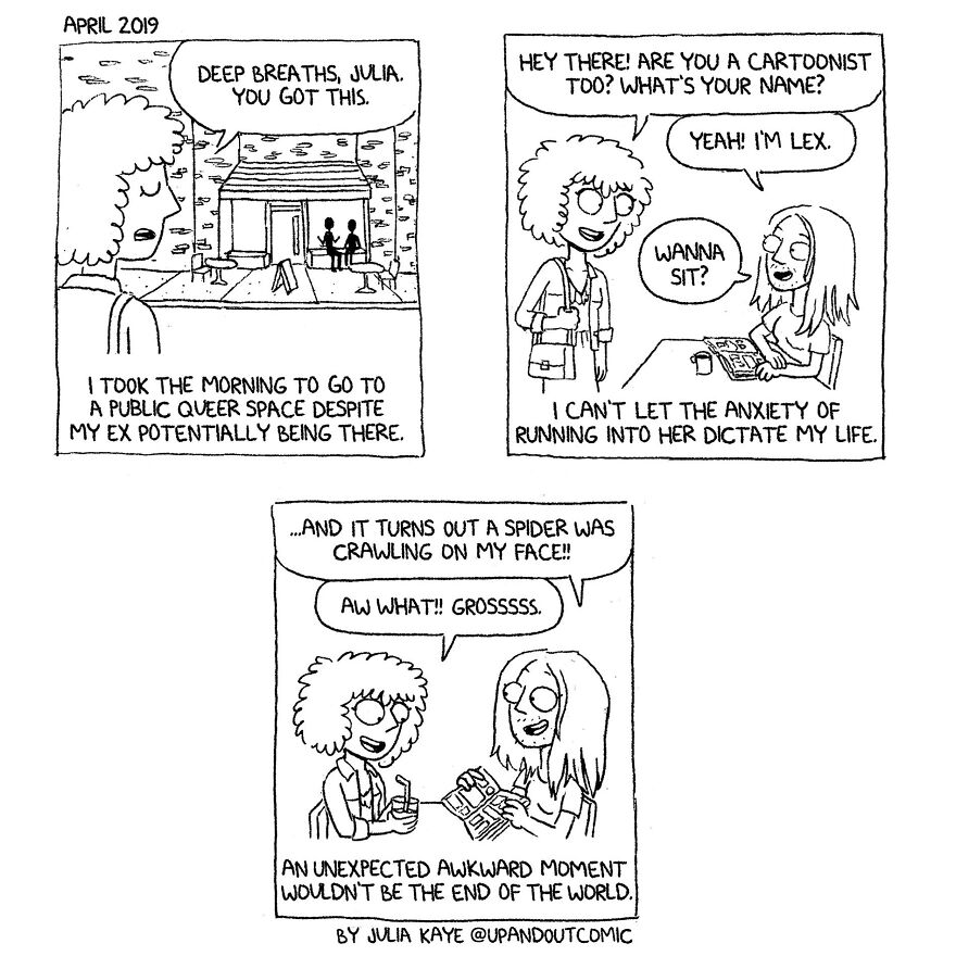 Cartoonist Illustrates Her Gender Transition So That People “Know They're Not Alone” (New Pics)