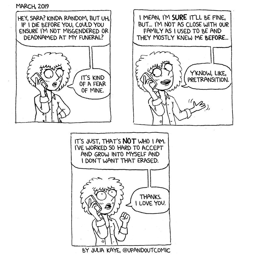 Cartoonist Illustrates Her Gender Transition So That People “Know They're Not Alone” (New Pics)