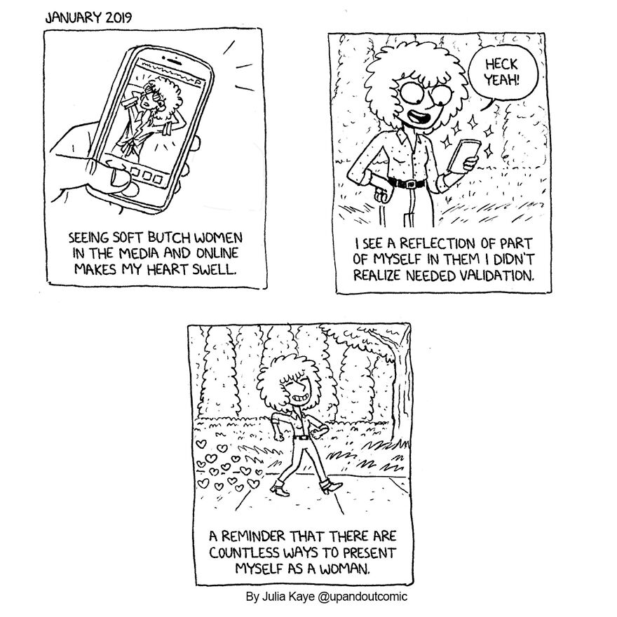 Cartoonist Illustrates Her Gender Transition So That People “Know They're Not Alone” (New Pics)