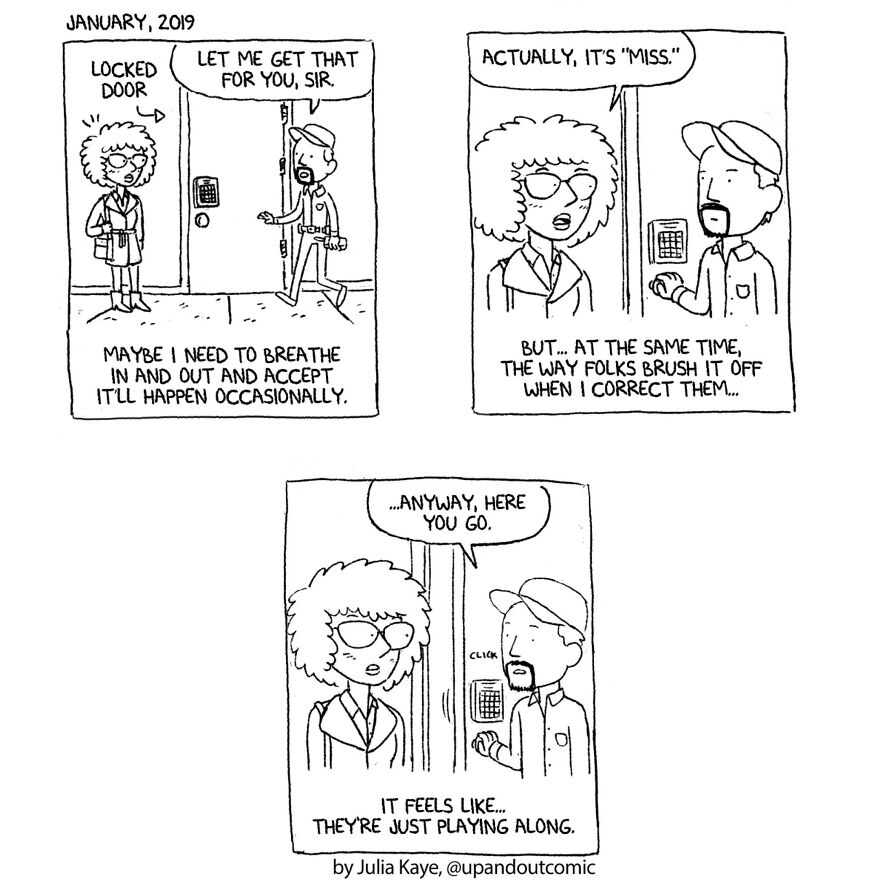 Cartoonist Illustrates Her Gender Transition So That People “Know They're Not Alone” (New Pics)