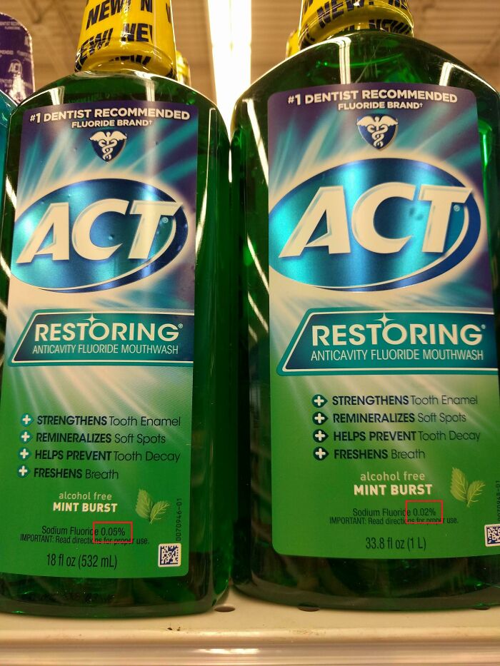 I Was About To Buy The Bigger Bottle Until I Noticed The Difference In Concentration And The Directions!