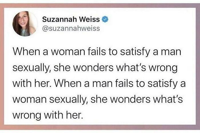 We Used To Think We Were Always At Fault