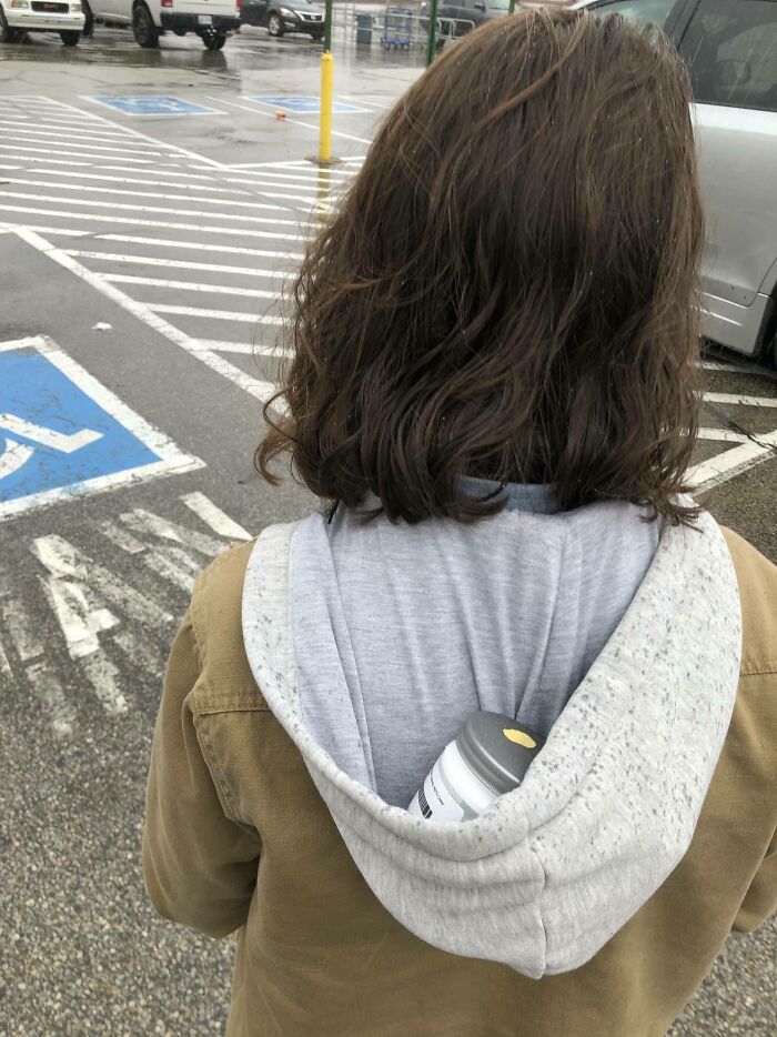 When You Forget Your Reusable Bag But Remember To Bring Your Wife