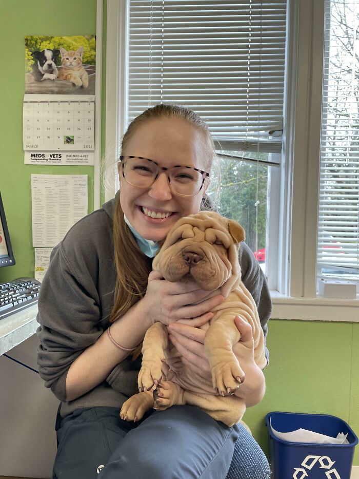 Got To Snuggle This Adorable Pile Of Mashed Potatoes Today