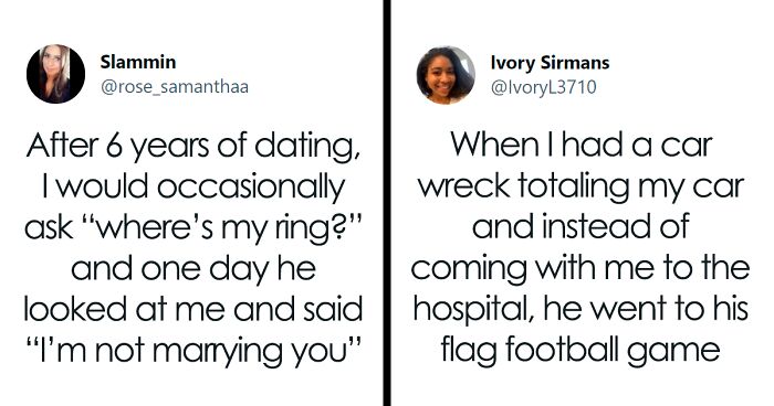Women Share What Made Them Realize Their Boyfriend Or Husband Didn’t Even Like Them (30 Tweets)
