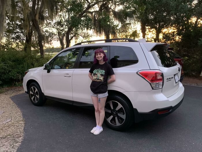 One Year Ago I Was In Such A Deep Depression That I Genuinely Could Not See A Future For Myself. Now I Have Bought My First Car, I Love My Life And I'm Glad I Stuck Around