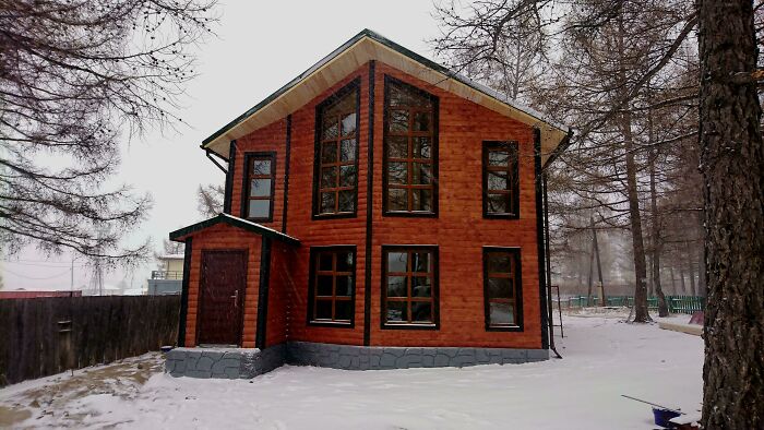 My Finished Cabin In Mongolia