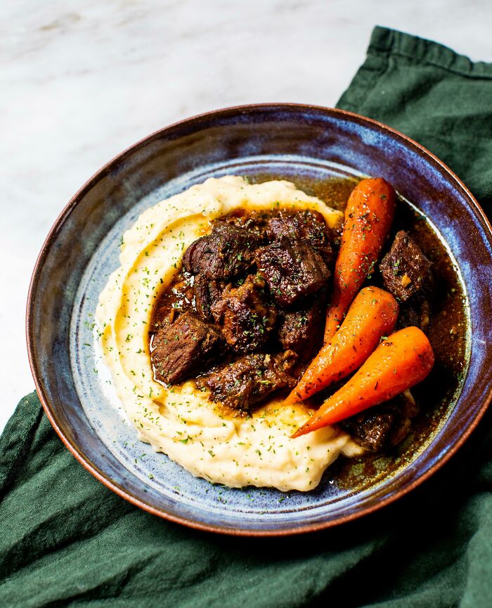 Hurricane Weather Calls For Beef Stew And Mashed Potatoes!