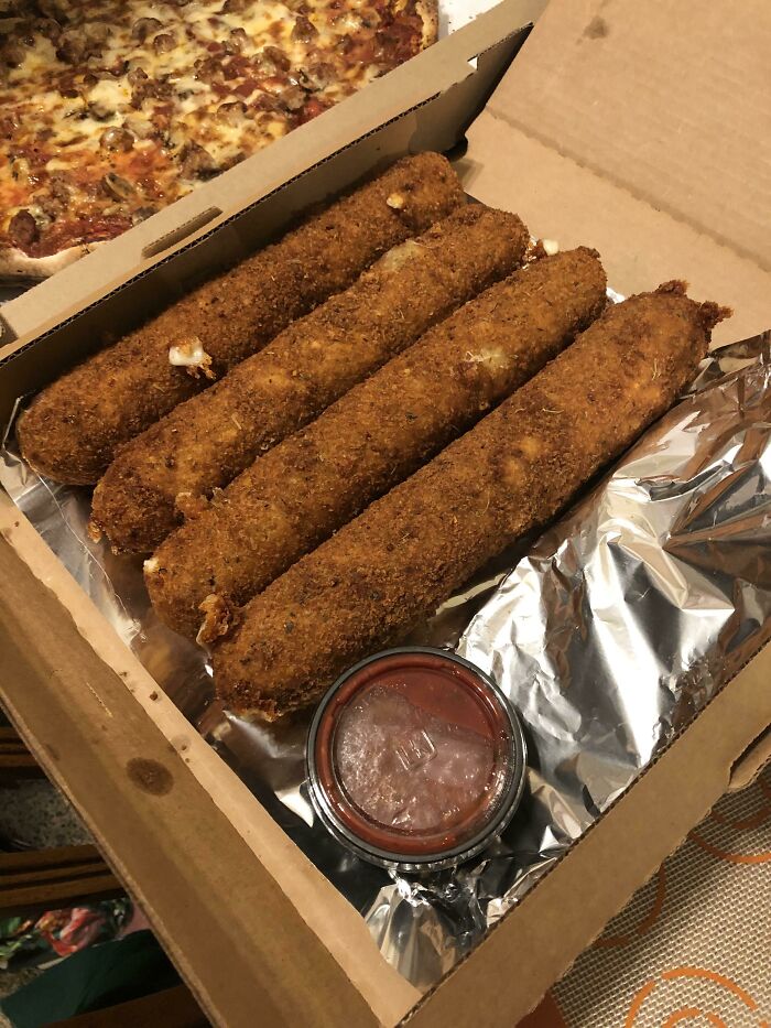 The Biggest Mozz Sticks To Ever Exist