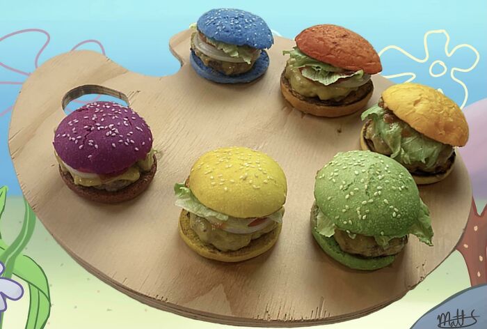Spongebob Pretty Patties, No Artificial Coloring