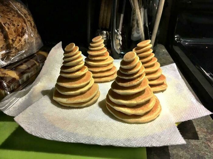 When The Cousins Sleep Over And All The Kids Ask For A Stack Of Pancakes