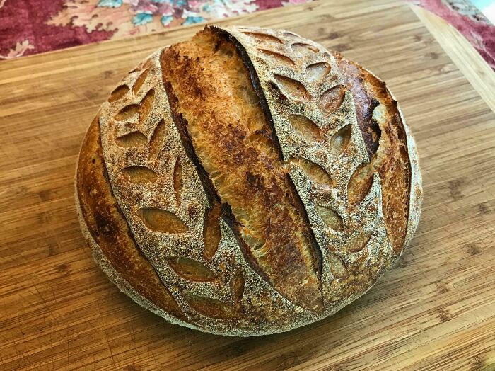 My Best Looking Sourdough Loaf So Far