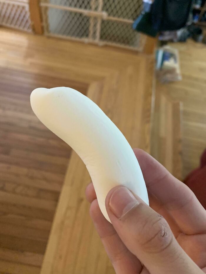 This Marshmallow I Pulled Out Of The Bag This Morning