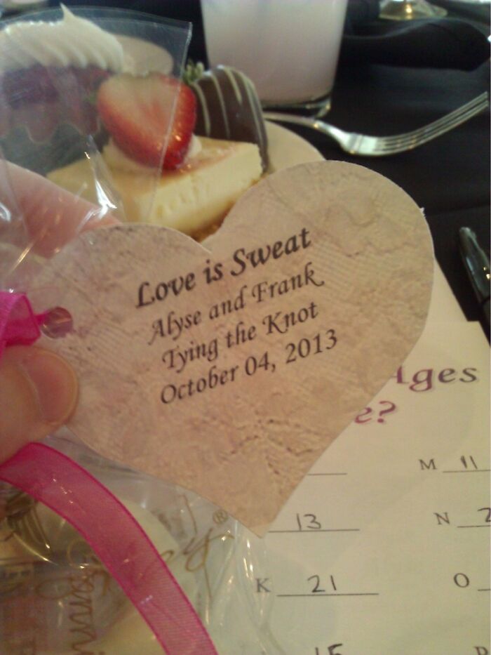 My Wife Just Sent This To Me From A Wedding Shower. Wat?