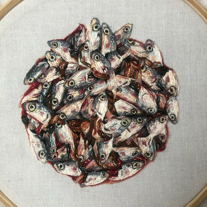 Just A Pile Of Fish Heads