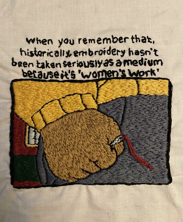 Borrowed A Page Out Of Hannah Hill’s Book For My Second Project. Happy Women’s History Month!