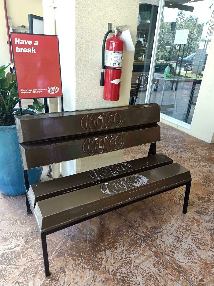 This KitKat Bench