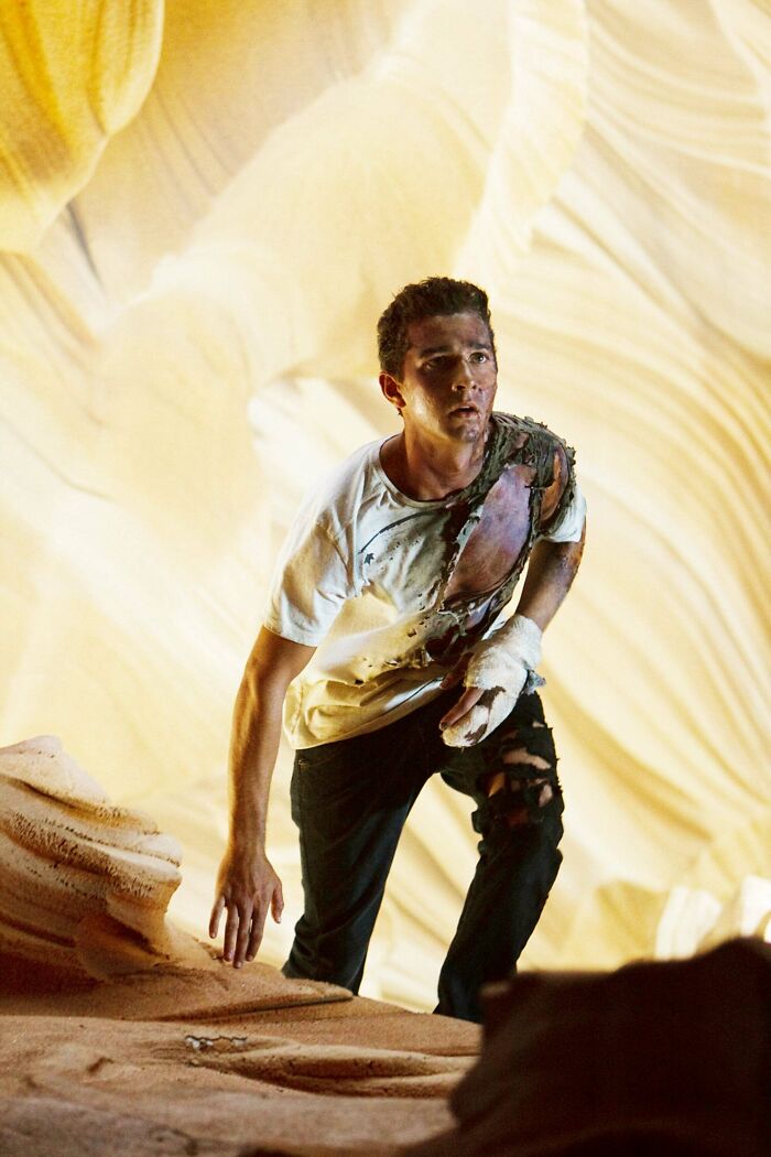 In Transformers: Revenge Of The Fallen (2009), Sam Injures His Left Hand In The Desert. This Is Because Shia Labeouf Injured His Hand In A Car Accident During Filming. So It Had To Be Written Into The Movie