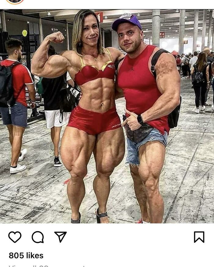 Poor Guy Donated His Calves For Her Quads