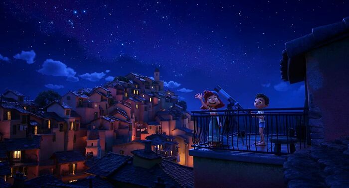 In Luca (2021), Giulia Says That A Telescope Belongs To "Old Man Bernardi". This Is A Reference To Set Supervisor Chris Bernardi, Who Is Interested In Astronomy And Owns 6 Telescopes