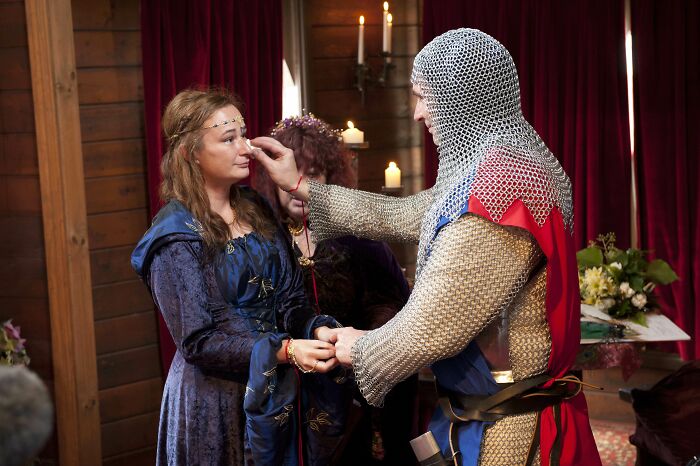 Had A Medieval Wedding. Yes We Are A Bunch Of Nerds