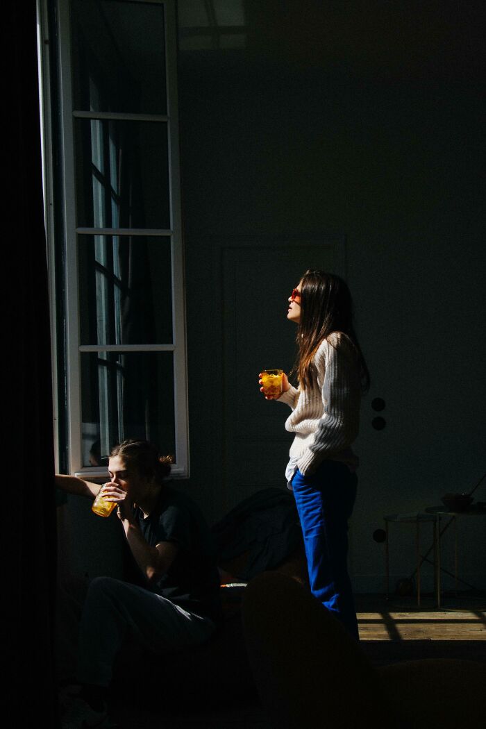 My Two Friends Enjoying The Sun Yesterday