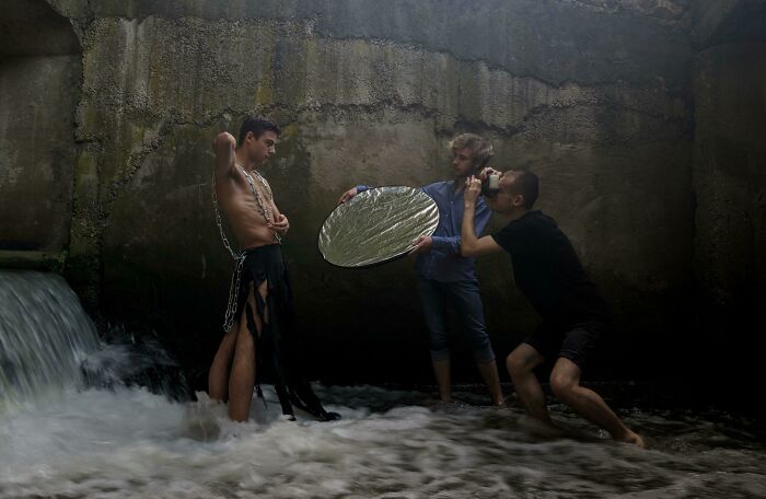 Accidental Renaissance During A Photoshoot