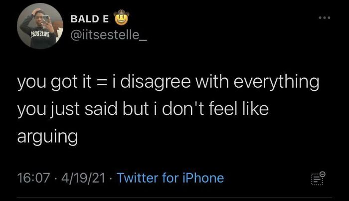 This Is For Sure My Go To, I’m Not Tryna Do The Back And Fourth!