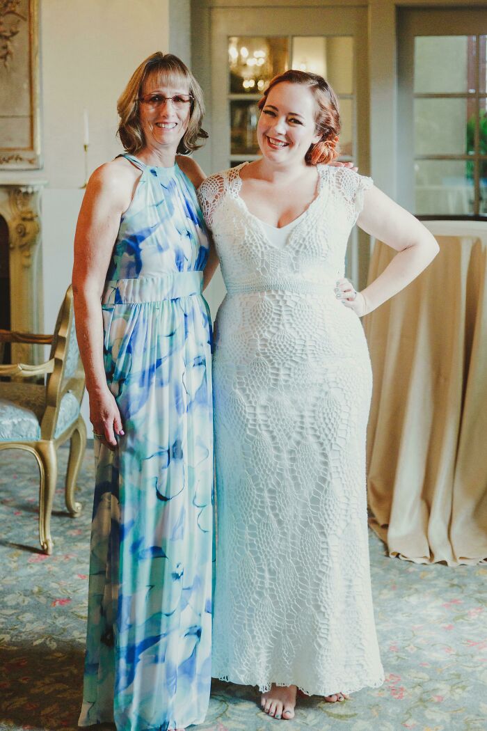 Crocheted My Wedding Dress!