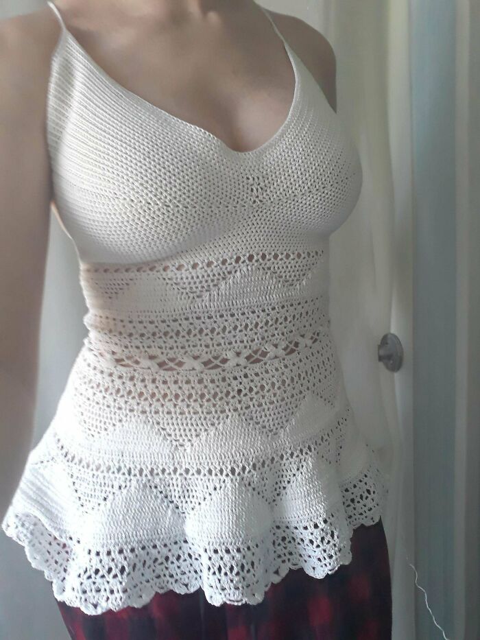 Halfway Done Sewing The Zipper, Tried It On To Make Sure It Wasnt Sewing In Wonky.. Holy Sh*t You Guys.. I Never Thought This Was Going To Turn Out The Way It Is So Far