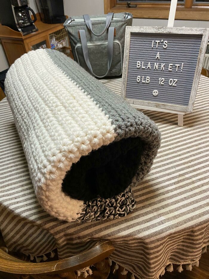 All My Friends Have Been Making Babies And I’m Over Here Just Making Blankets So I Thought I Would Contribute To The Trend