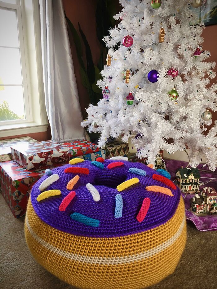 I Made A Giant Donut! Pattern Is By Twinkie-Chan